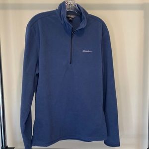 Blue Eddie Bauer Quarter Zip - Size M